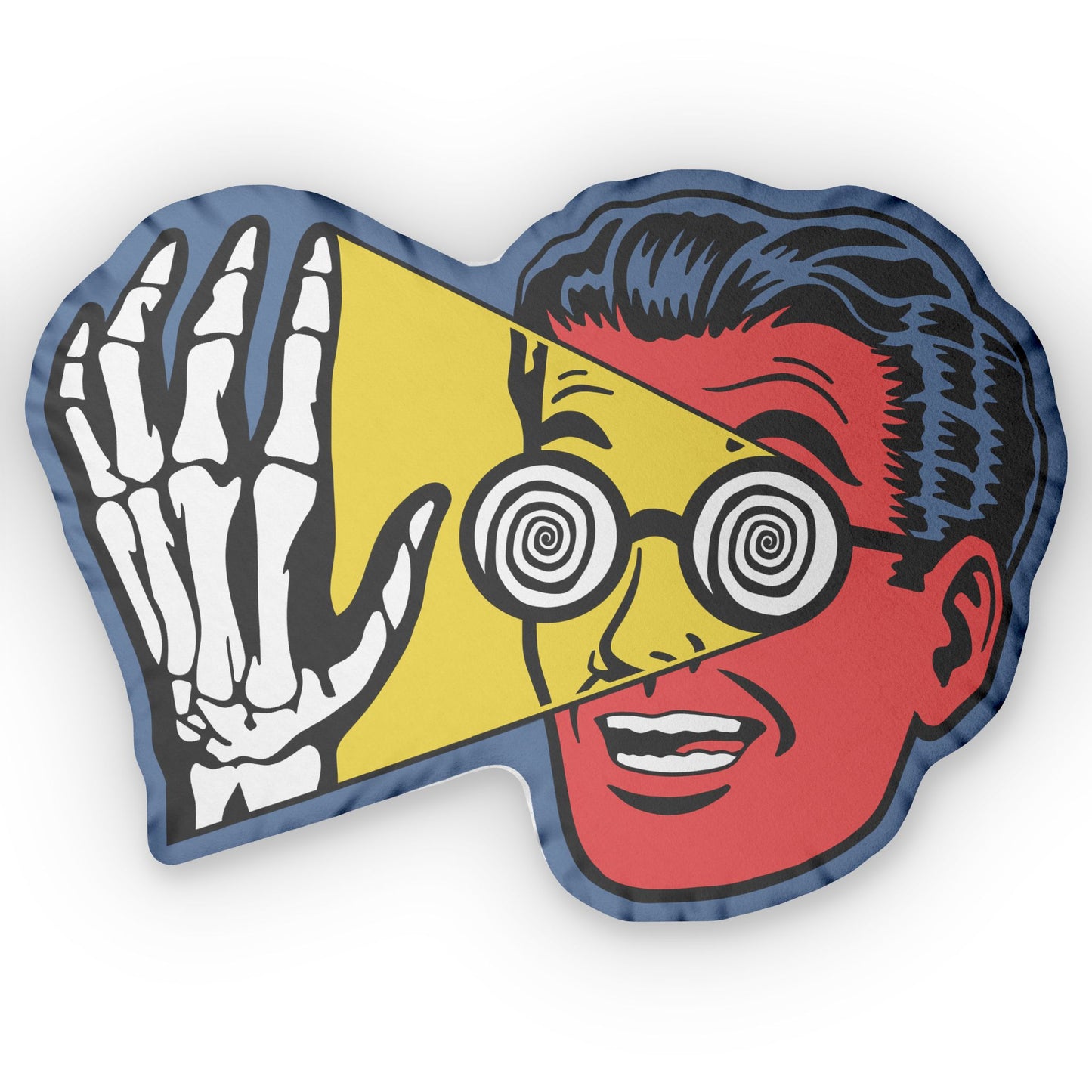 Protect Ya Specs plush throw pillow