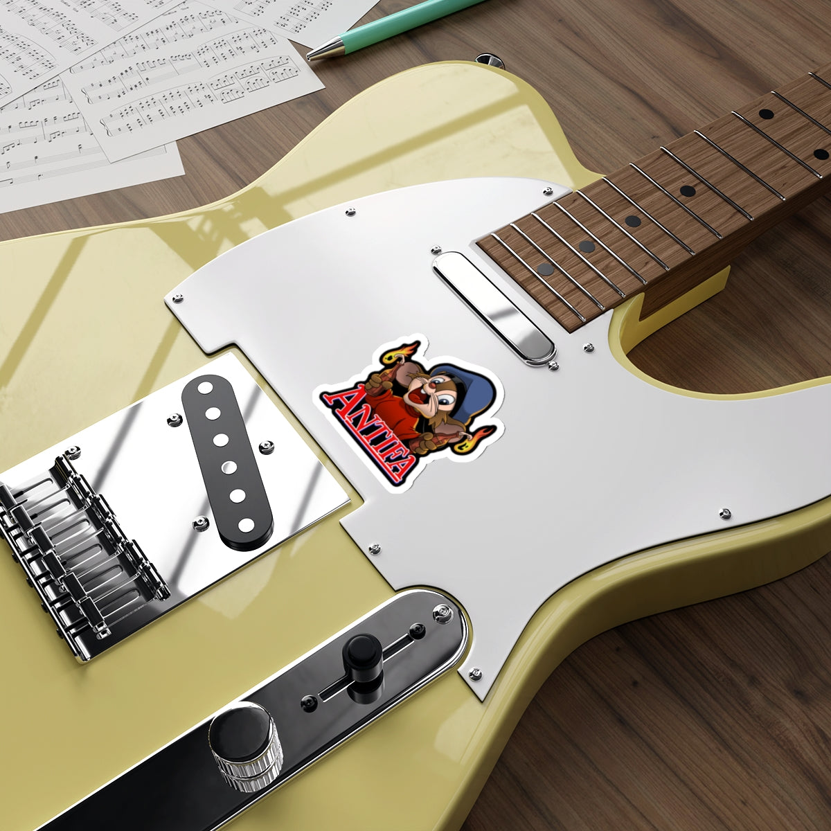 Mousekewitz Terrorist vinyl sticker