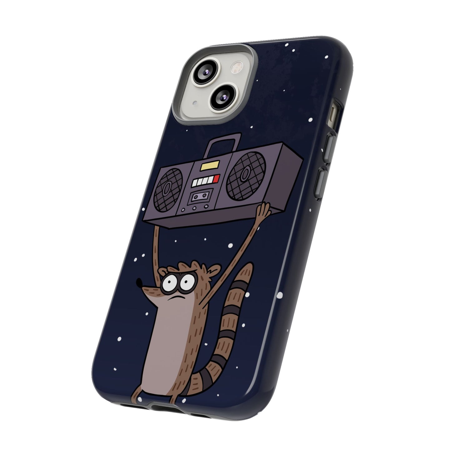 Rigby Boombox iphone case