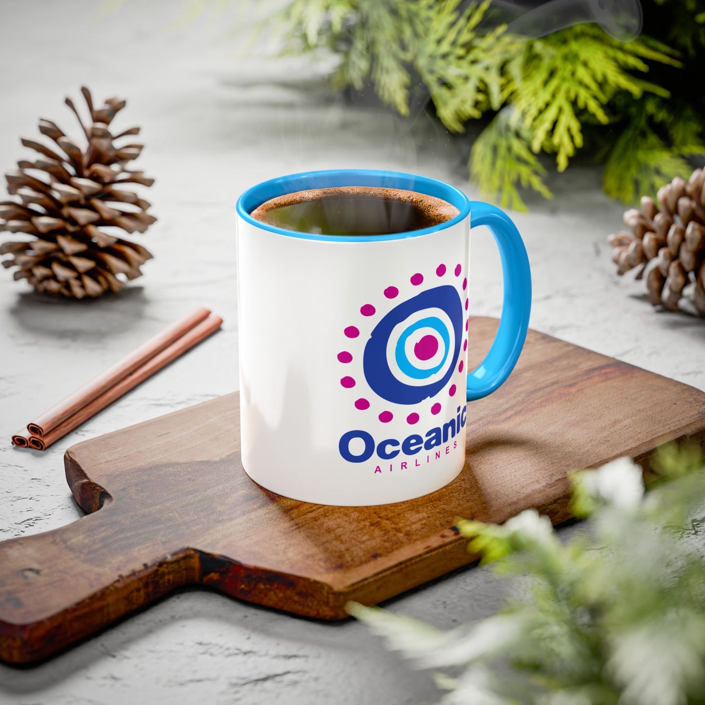 Oceanic Airlines mug