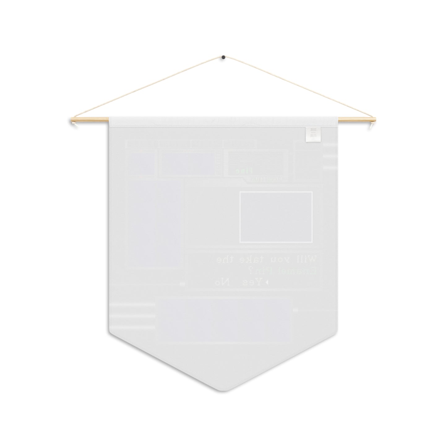 Biohazard 2 Pinventory Pennant
