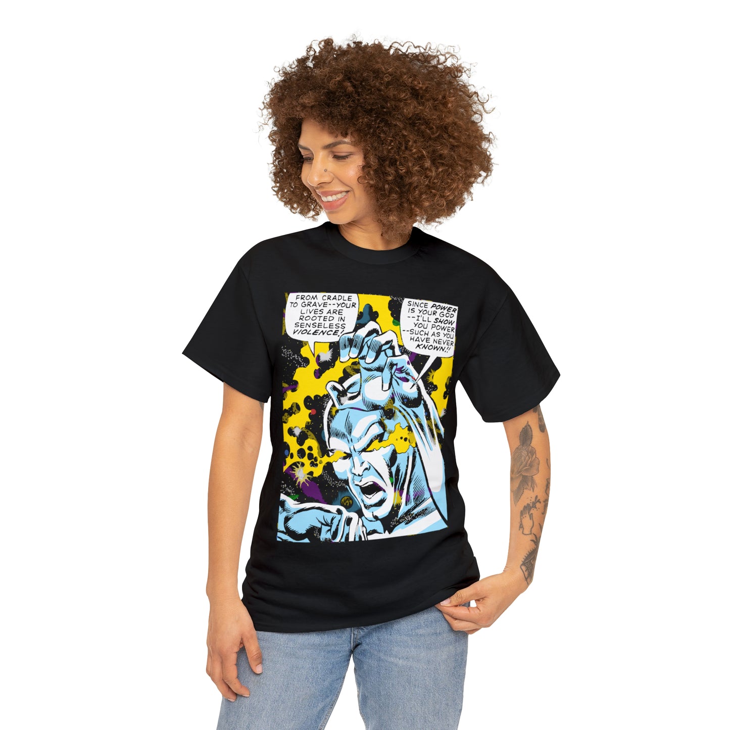 Since Power Is Your God t-shirt