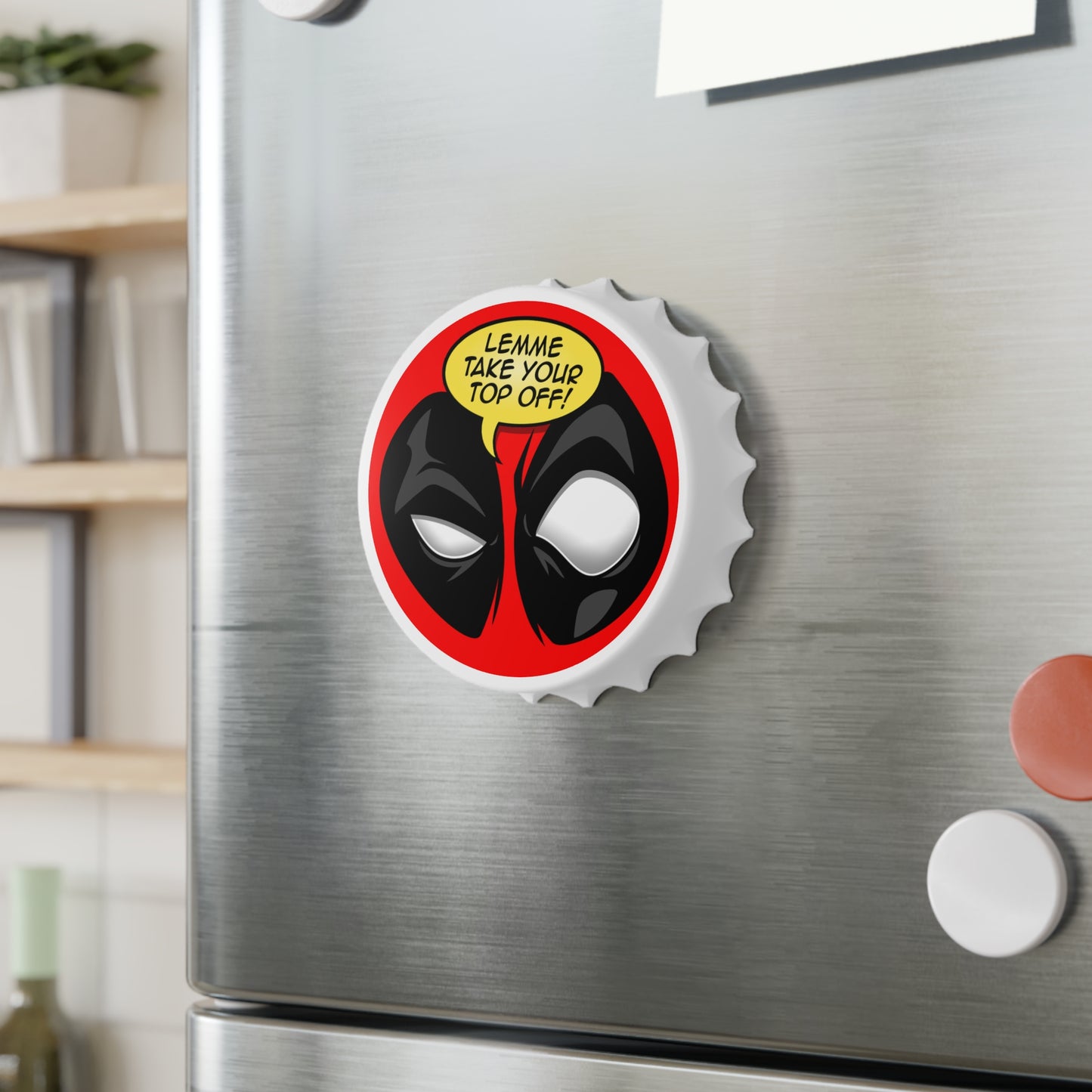 Jerk With a Mouth magnetic bottle opener
