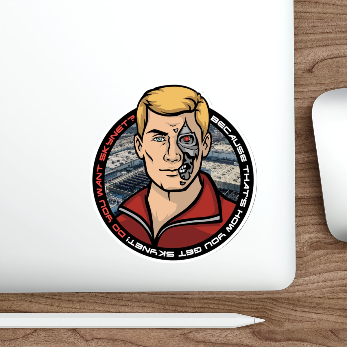 Do You Want A Self-Aware Artificial Superintelligence System? vinyl sticker