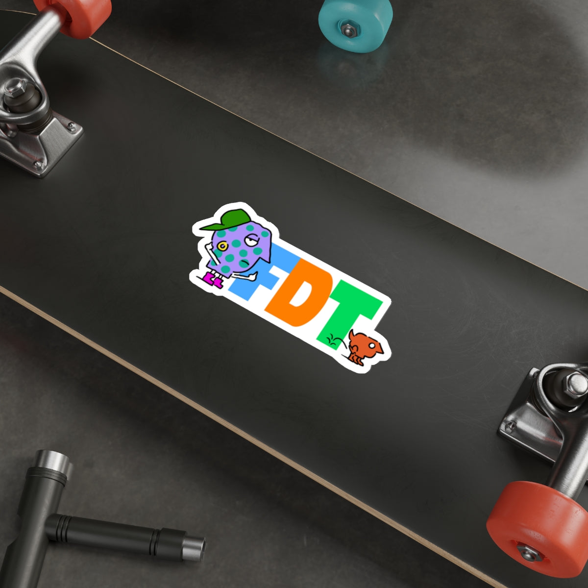 PBS FDT vinyl sticker