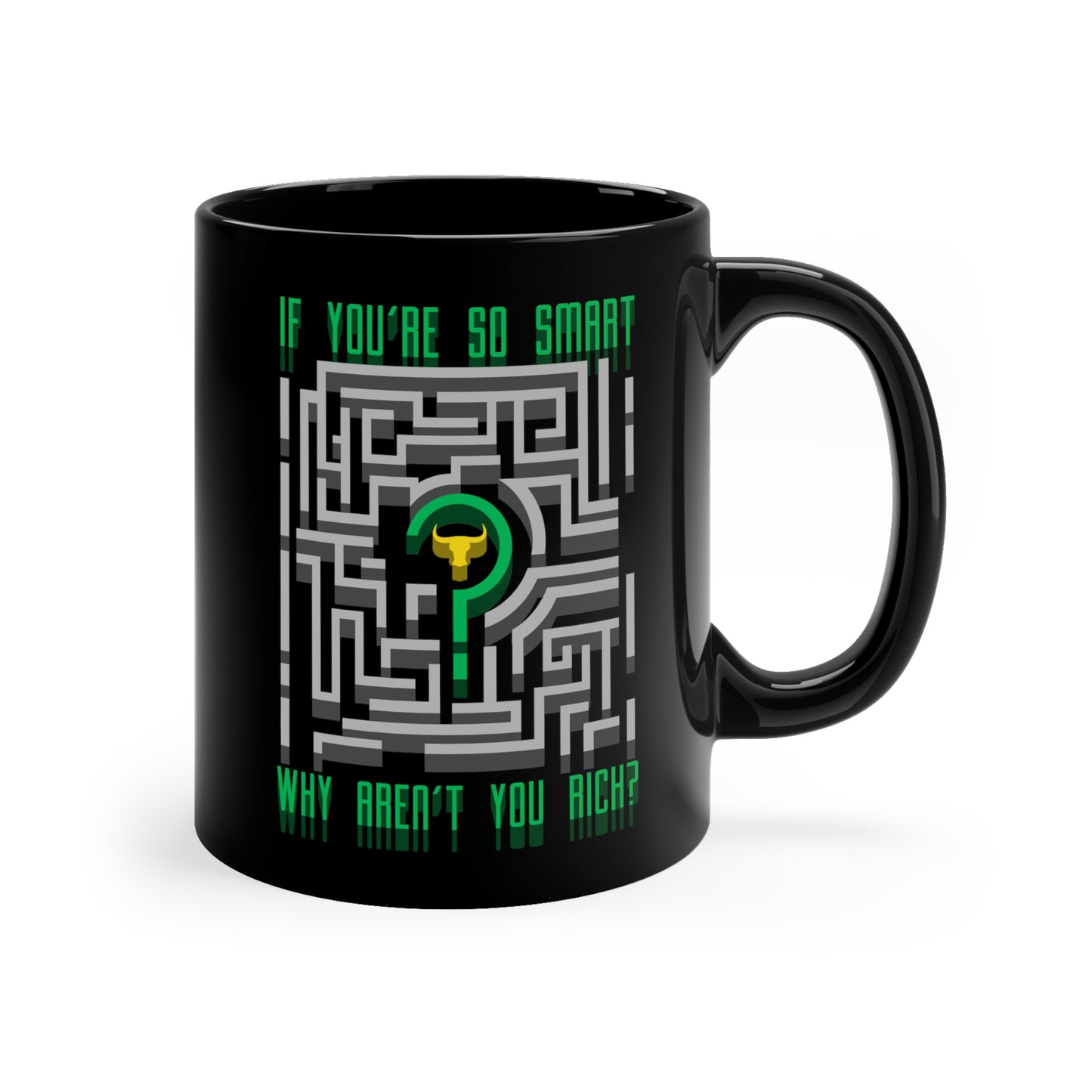 Riddle Me This mug