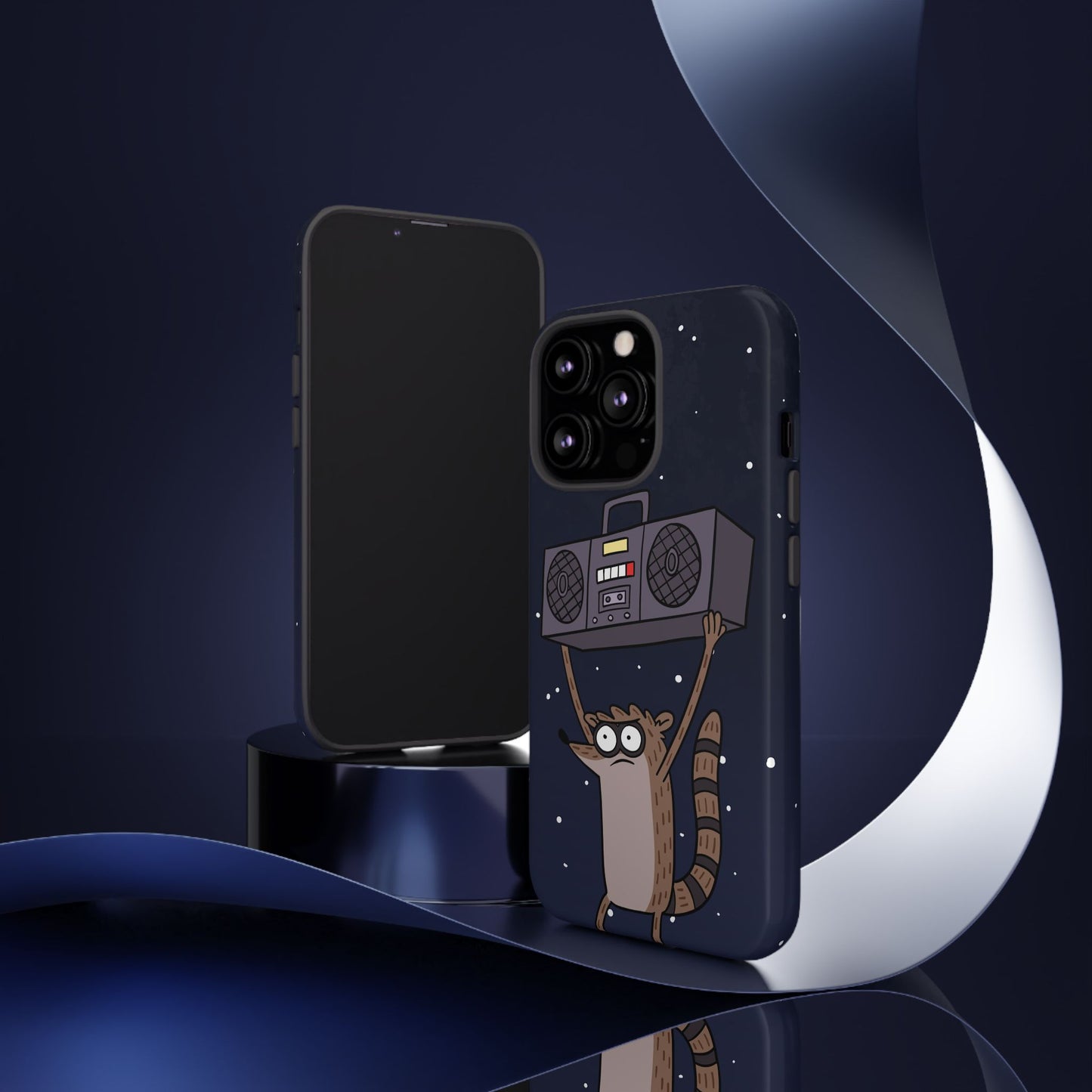 Rigby Boombox iphone case