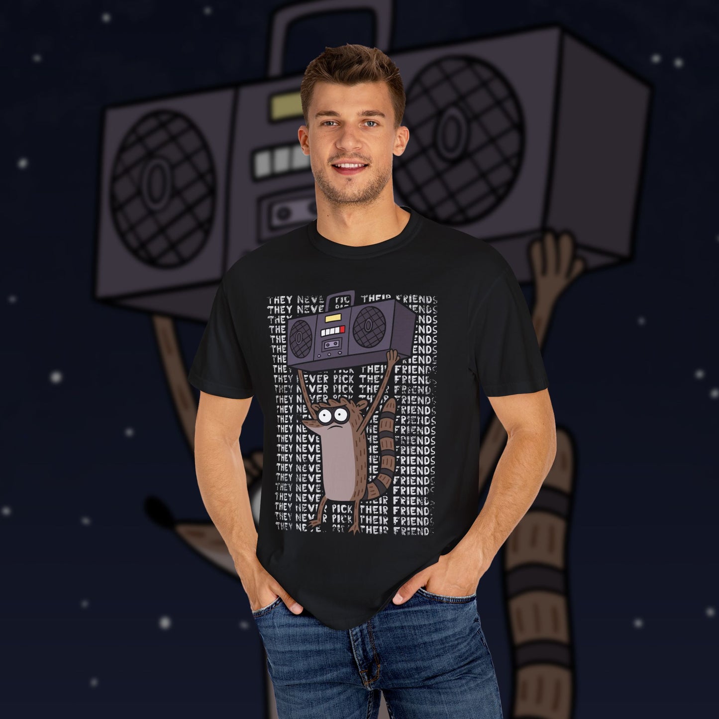 They Never Pick Their Friends t-shirt