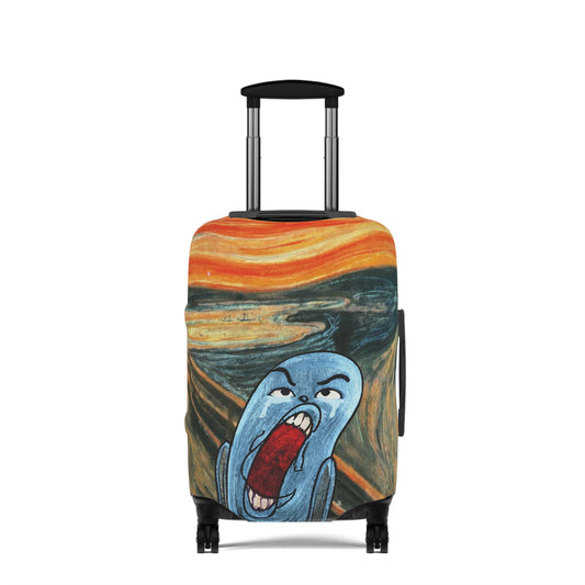 The Ugly Smell Scream luggage cover