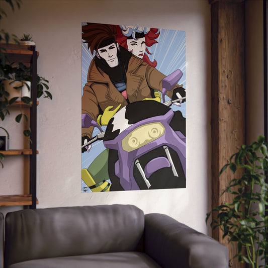 Gambit's Ride matte poster