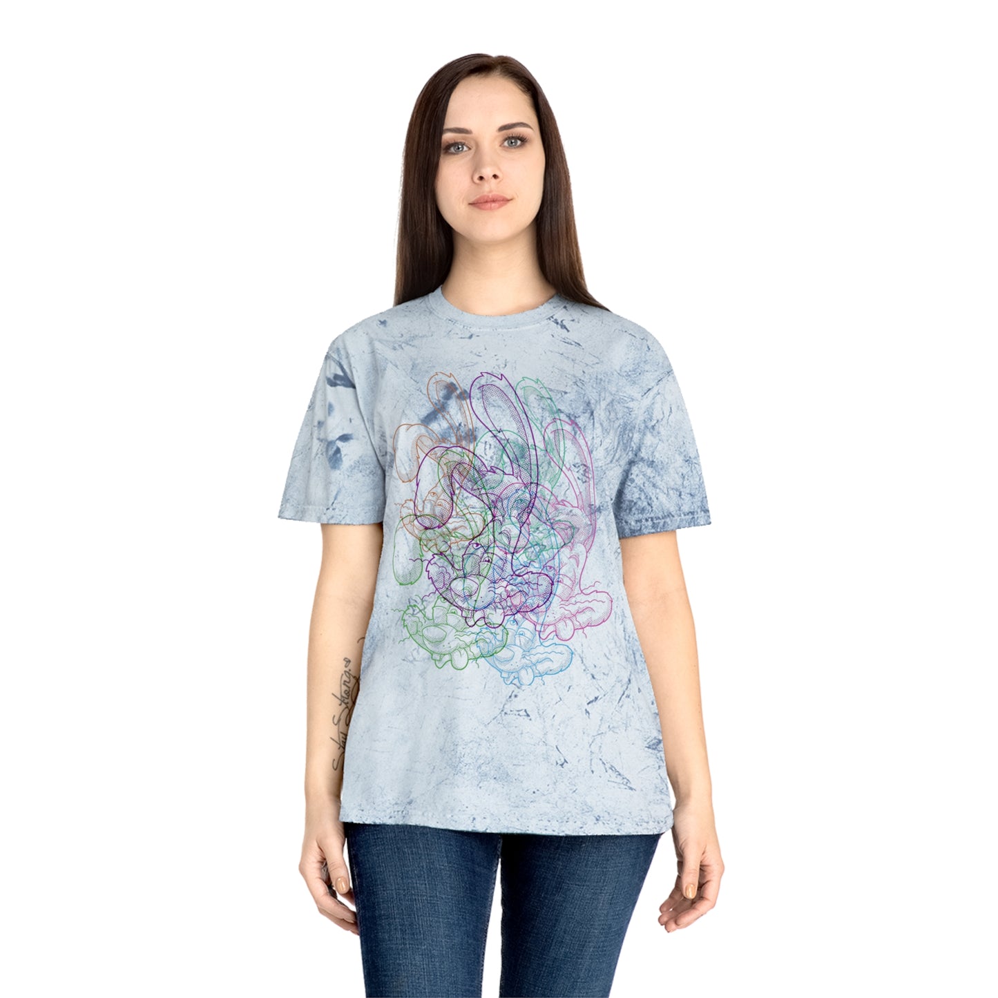 No Pain Roger color blast t-shirt