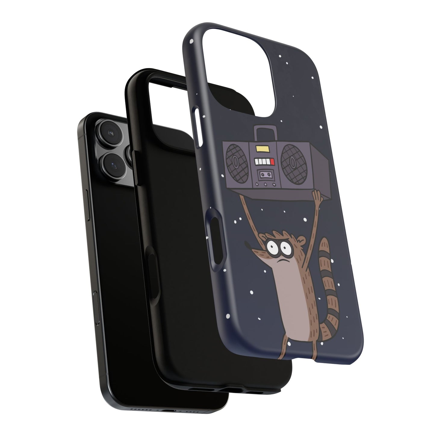Rigby Boombox iphone case