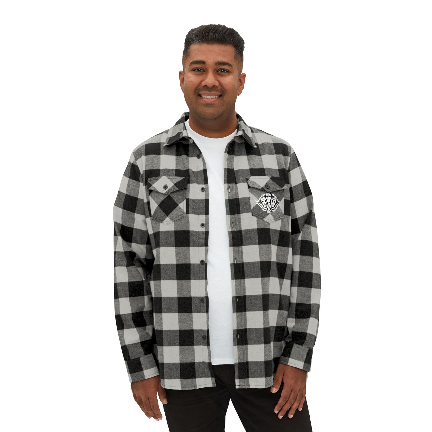 Never Trust the Living flannel shirt