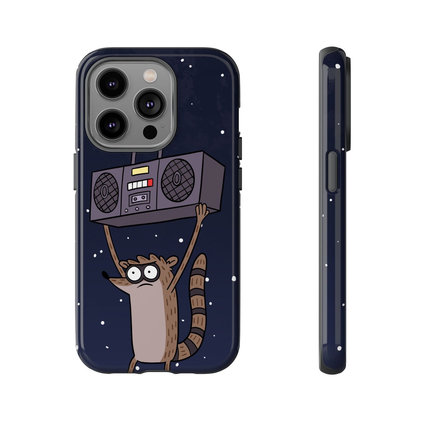 Rigby Boombox iphone case