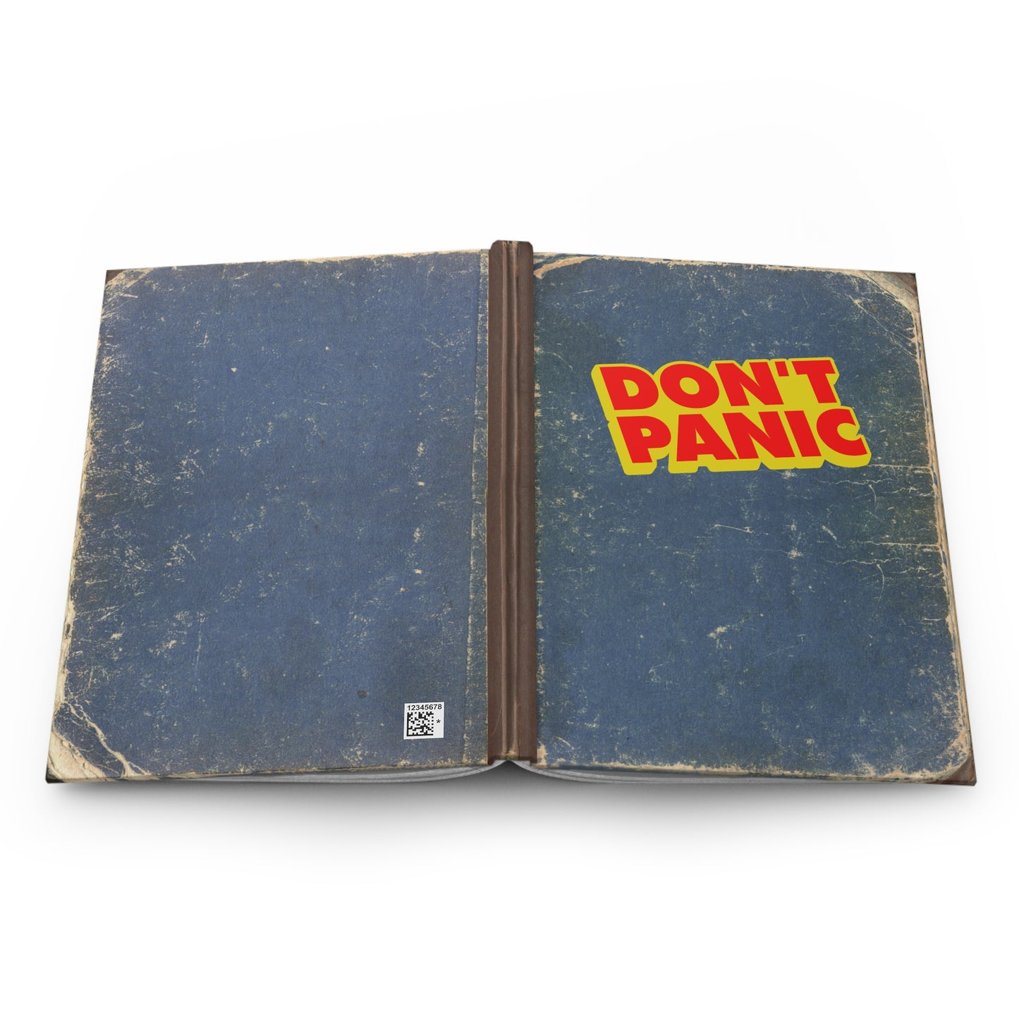 Don't Panic hardcover journal