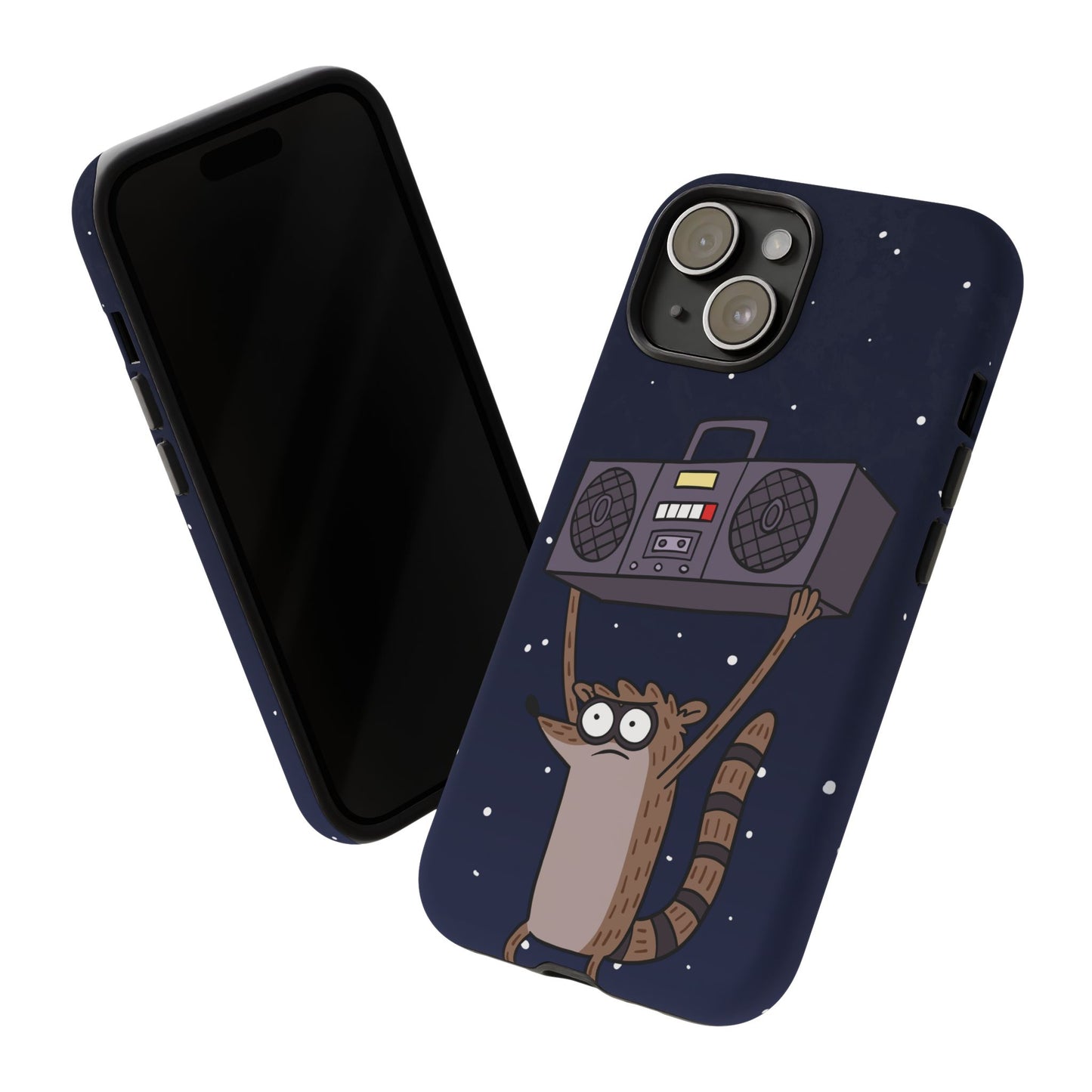 Rigby Boombox iphone case