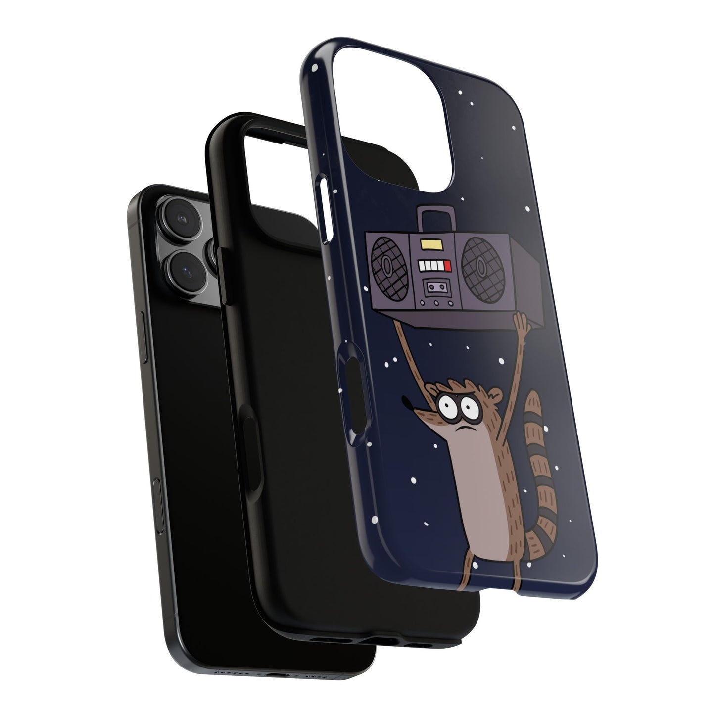 Rigby Boombox iphone case