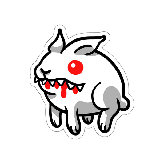 Camelot Crashers Rabbit Pet vinyl sticker