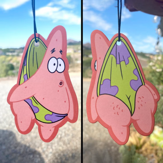 Please Have Mercy PEACH scented hanging air freshener
