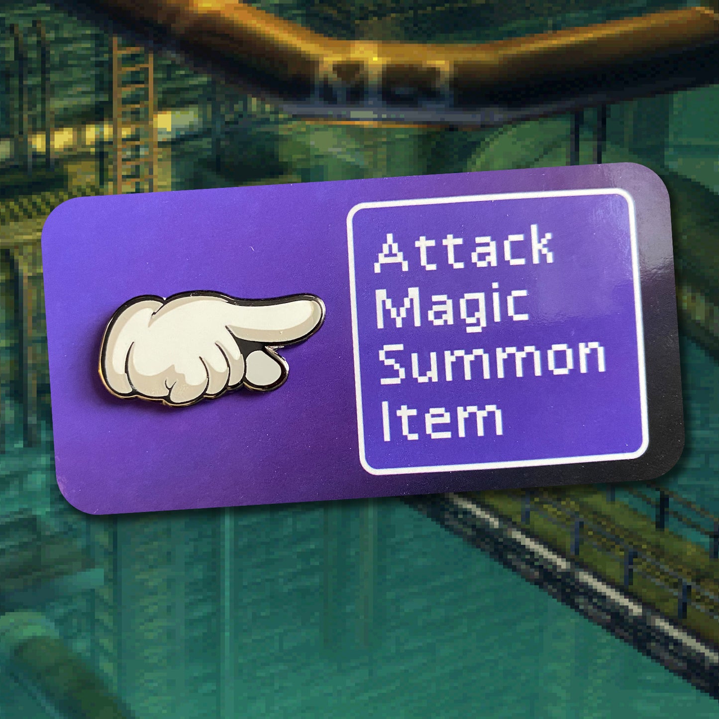 Midgar Messages Enamel Pin Set