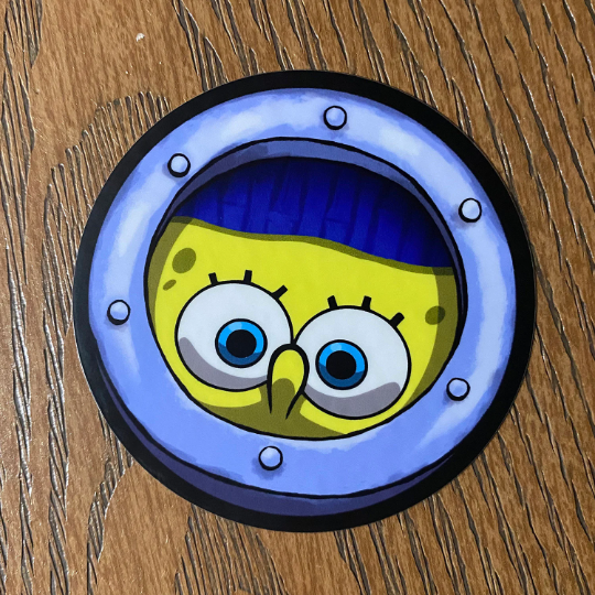 Indooooors vinyl sticker
