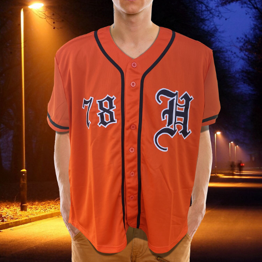 Halloween Haddonfield baseball jersey
