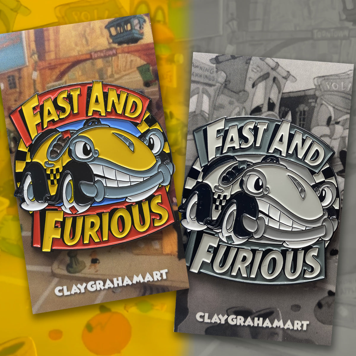 Fast and Furious 2" Soft Enamel Pin