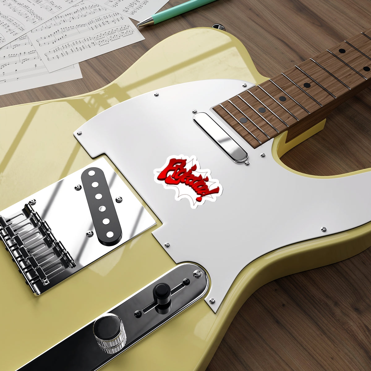 Projection! vinyl sticker