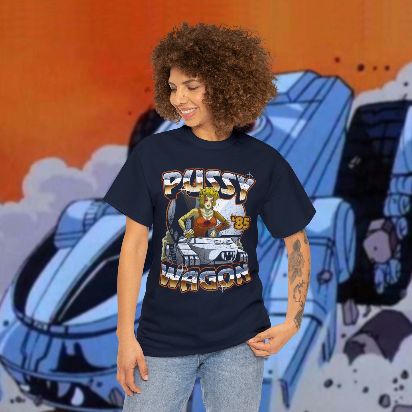 Pussy Wagon 2.0 t-shirt