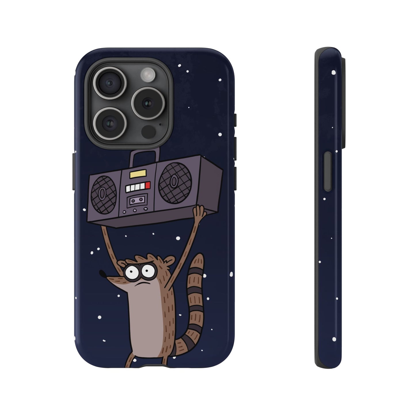 Rigby Boombox iphone case