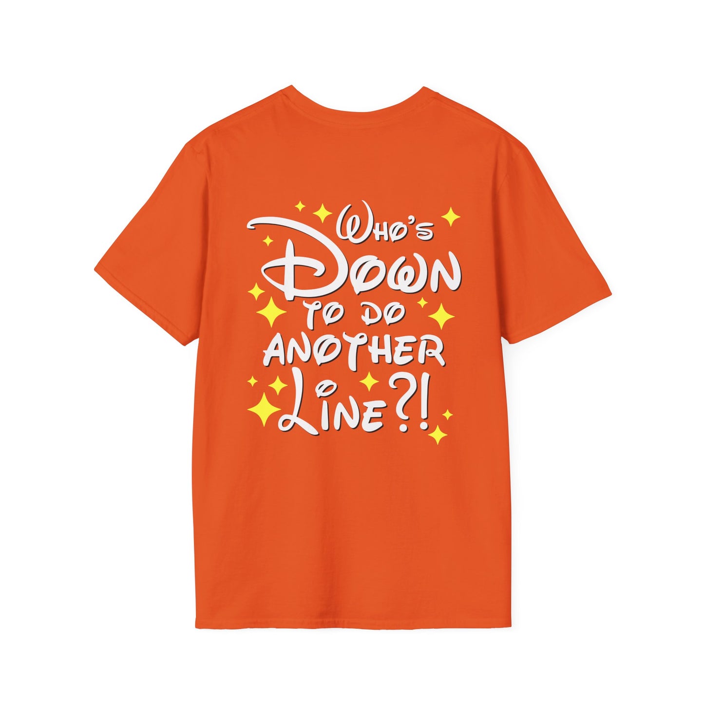 Another Line double-sided t-shirt