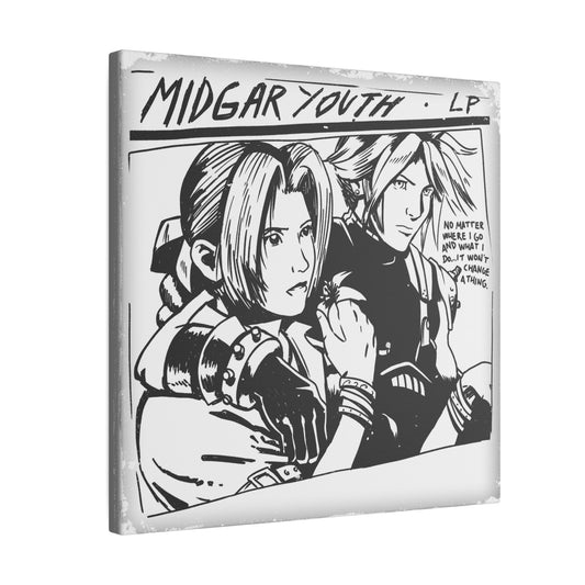 Midgar Youth 12" X 12" canvas print