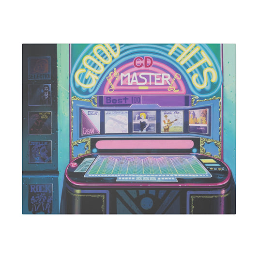 Good Hits 20" x 16" canvas print