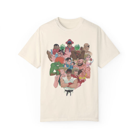 World Warriors Boot Throwback tee