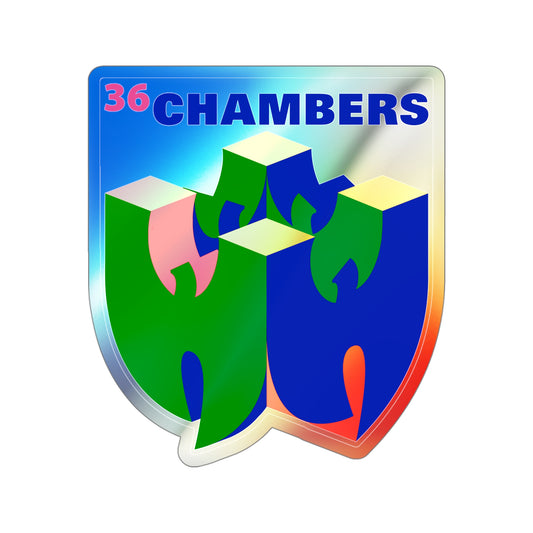 WUtendo 64 holographic vinyl sticker