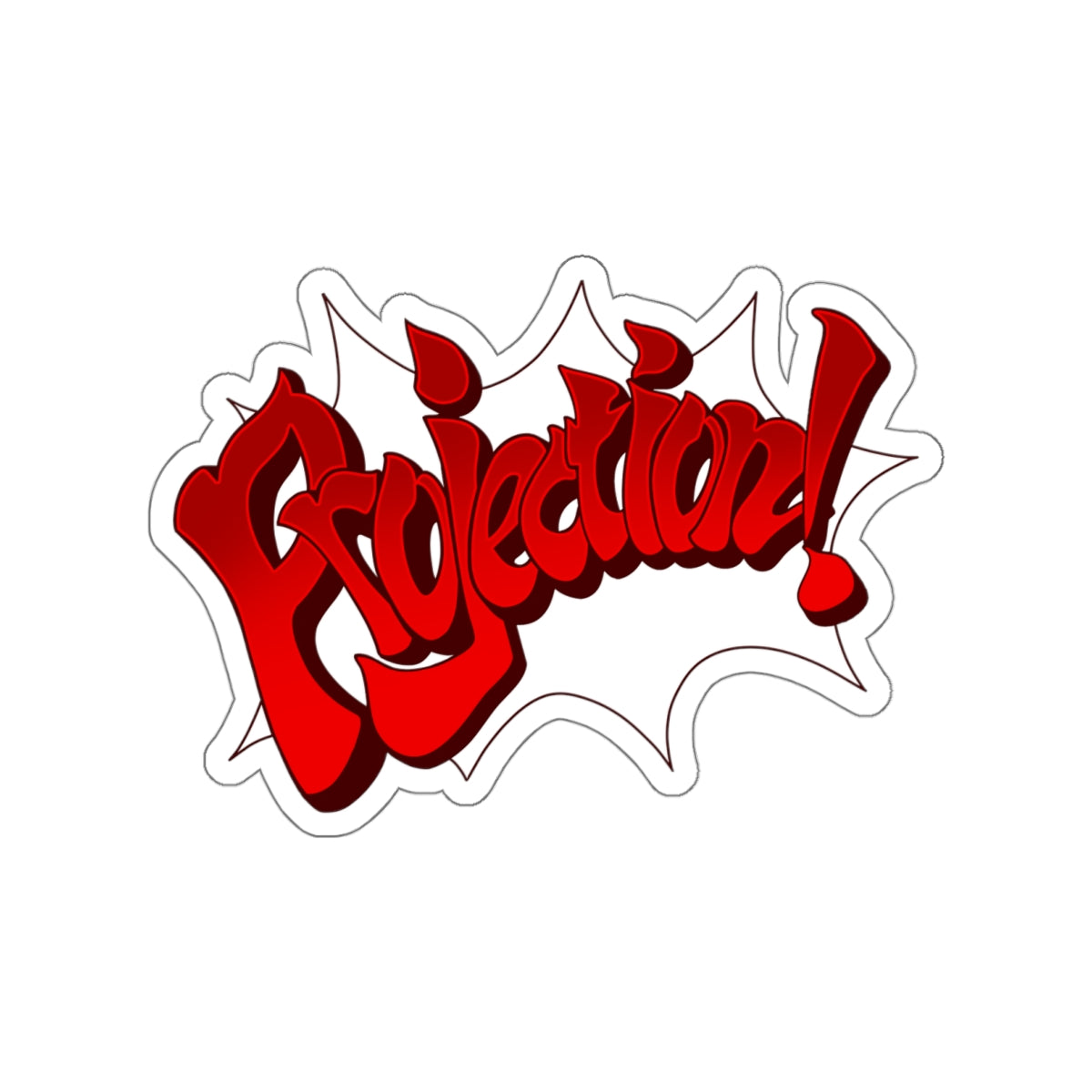 Projection! vinyl sticker