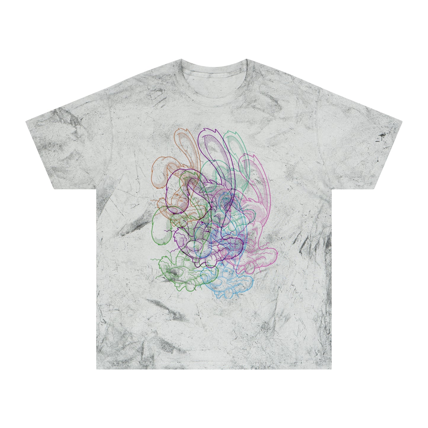 No Pain Roger color blast t-shirt