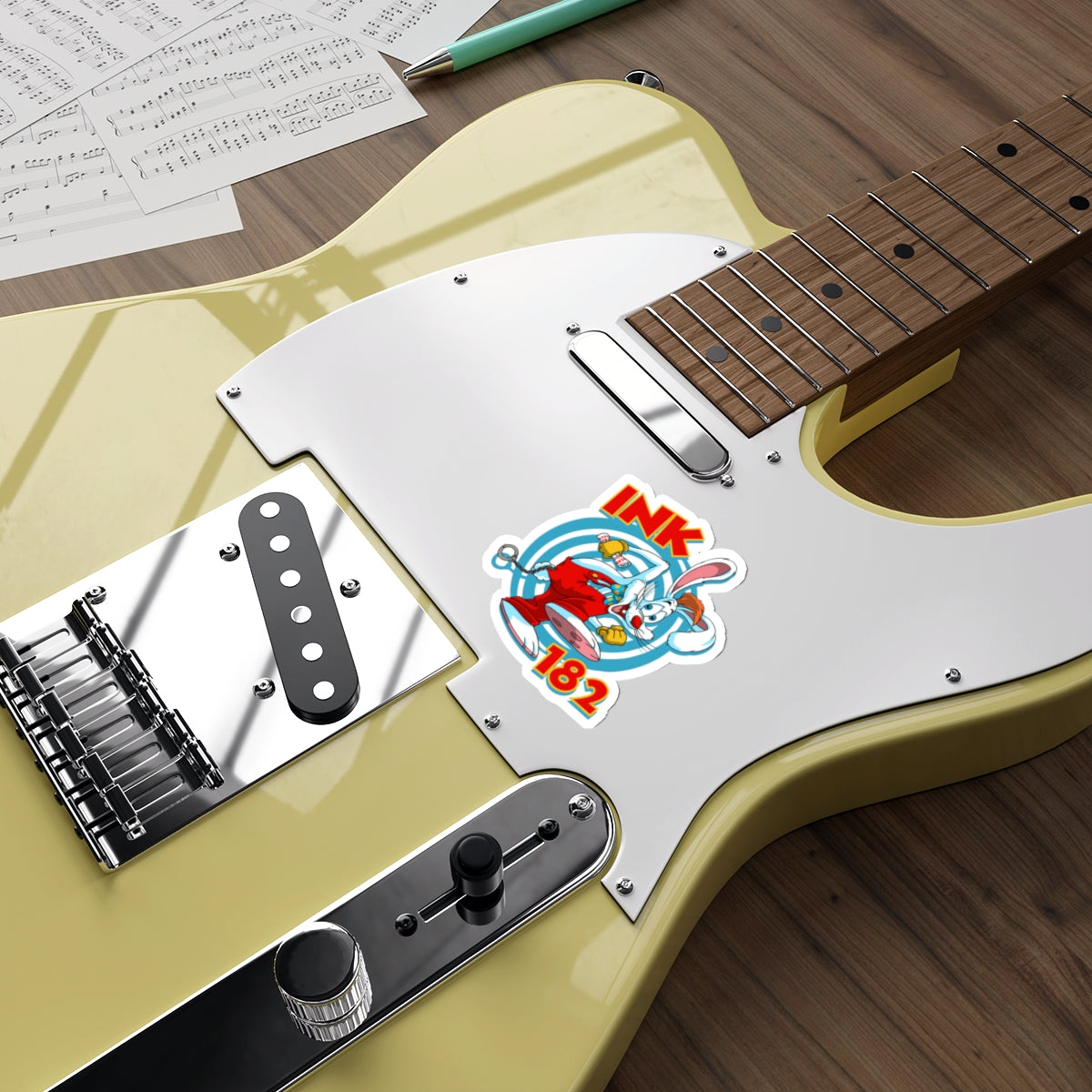 INK-182 vinyl sticker