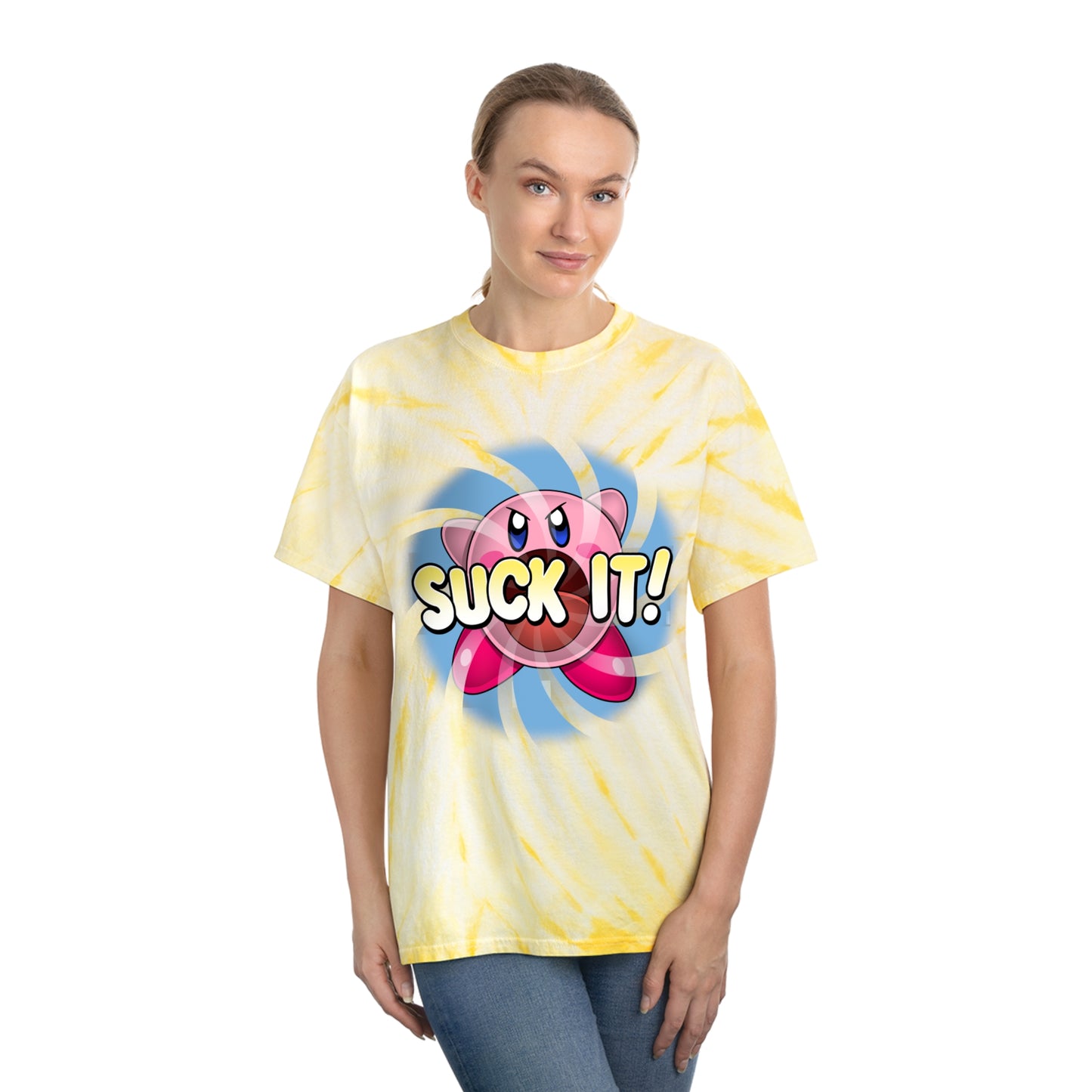 Suck It! tie-dye t-shirt