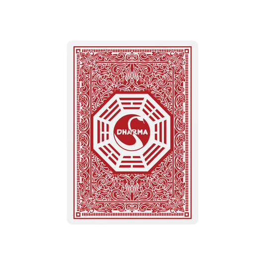 Dharma Swan playing cards
