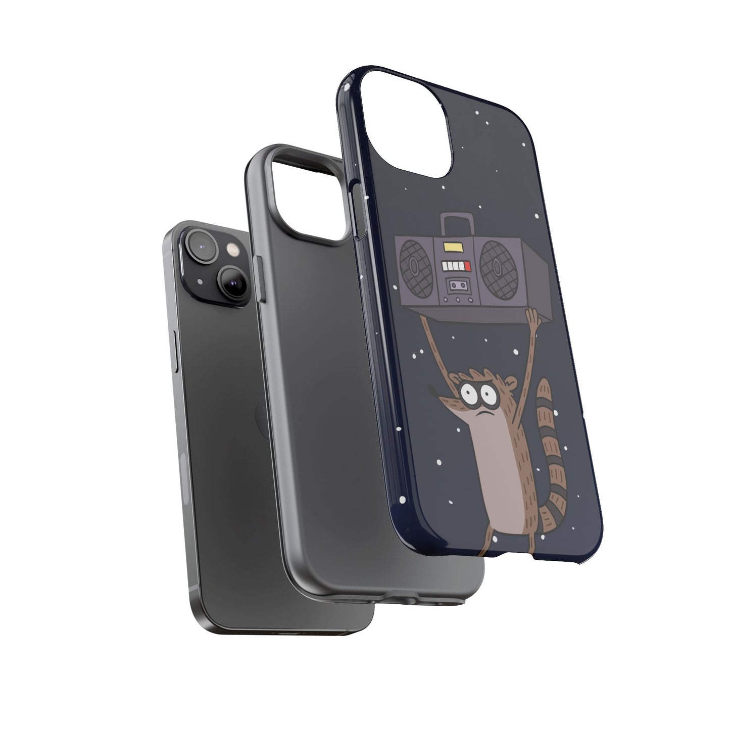 Rigby Boombox iphone case