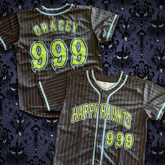 Happy Haunts Horror baseball jersey