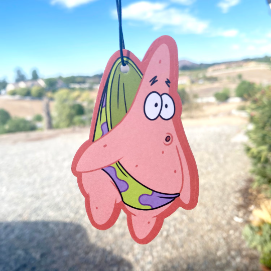 Please Have Mercy PEACH scented hanging air freshener