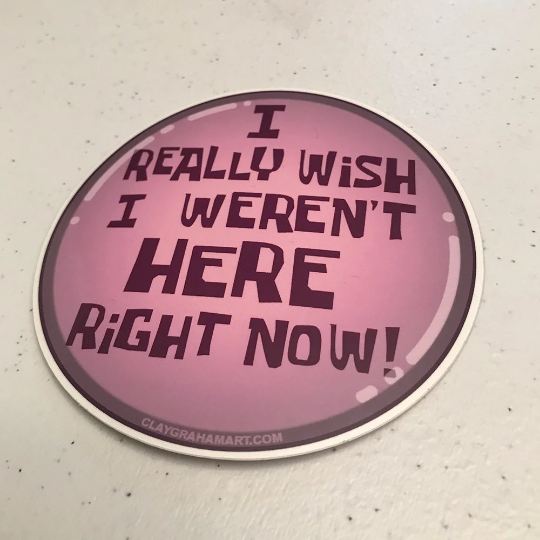 Squid's Lament vinyl sticker
