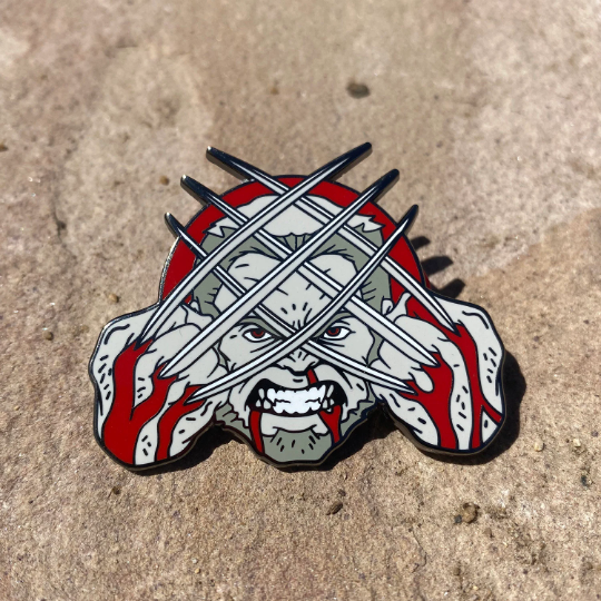 The Old Man and the Desert 2" Hard Enamel Pin