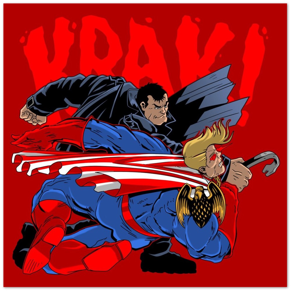 The Dark Butcher Returns semi-gloss poster