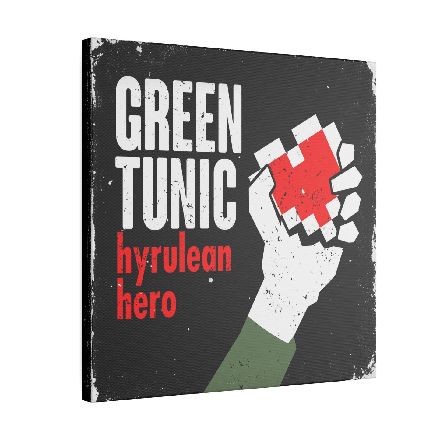 Green Tunic 12" X 12" canvas print