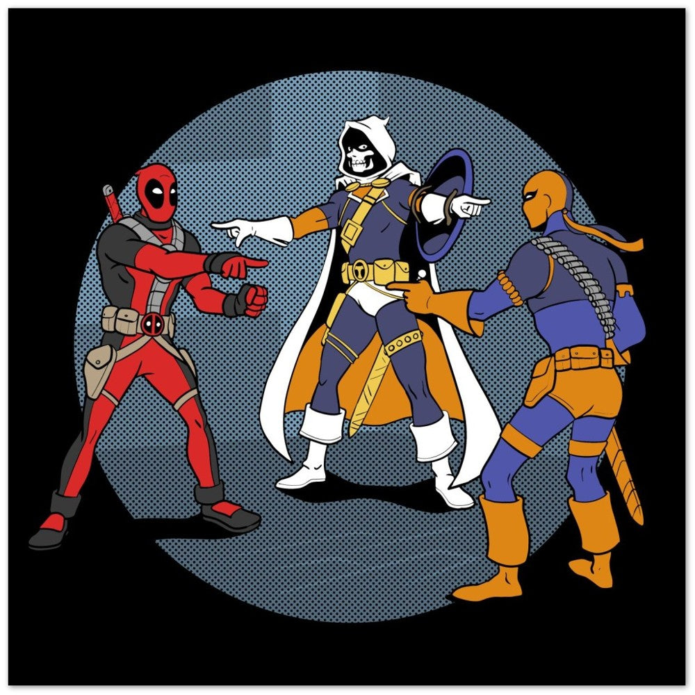 DP Threeway semi-gloss poster