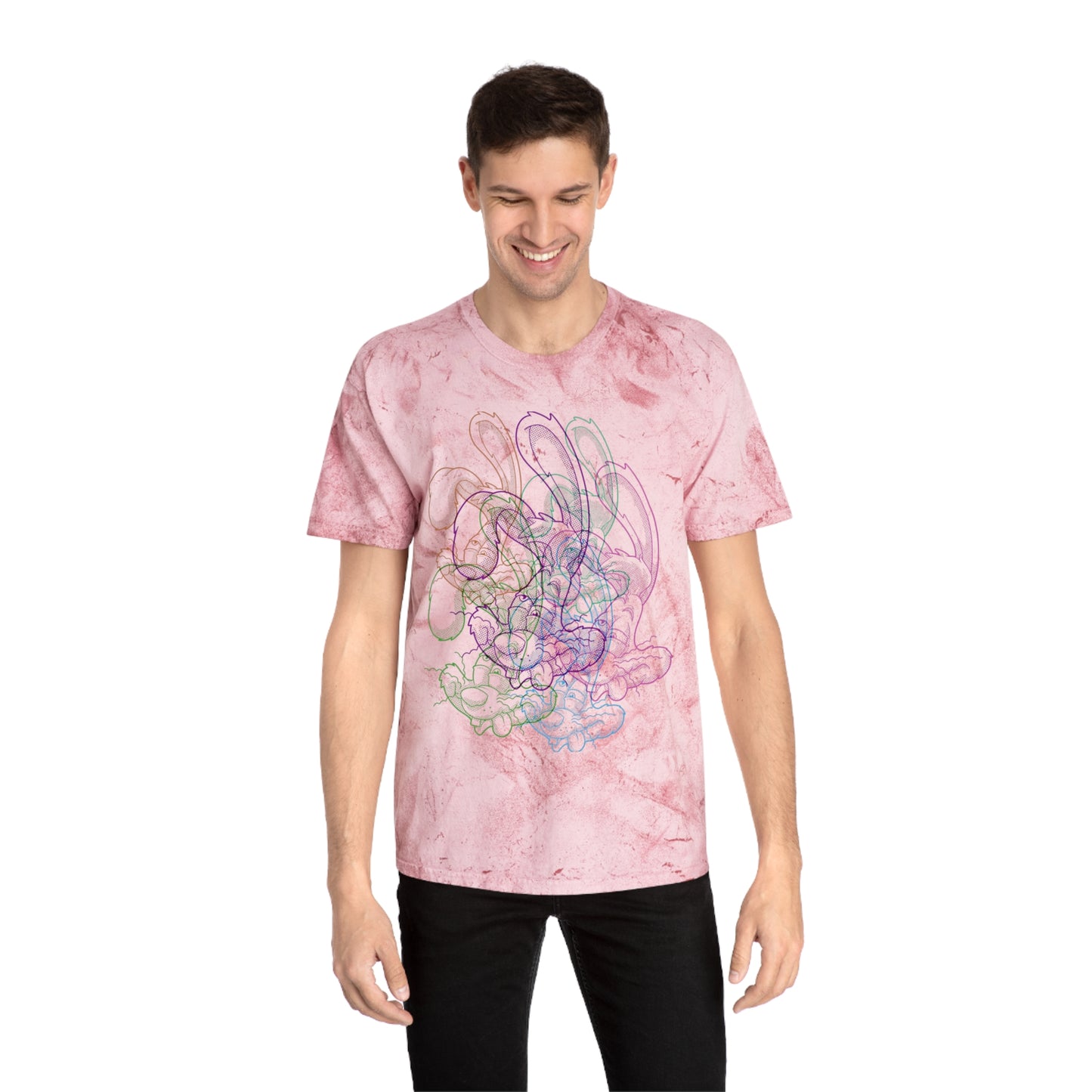 No Pain Roger color blast t-shirt