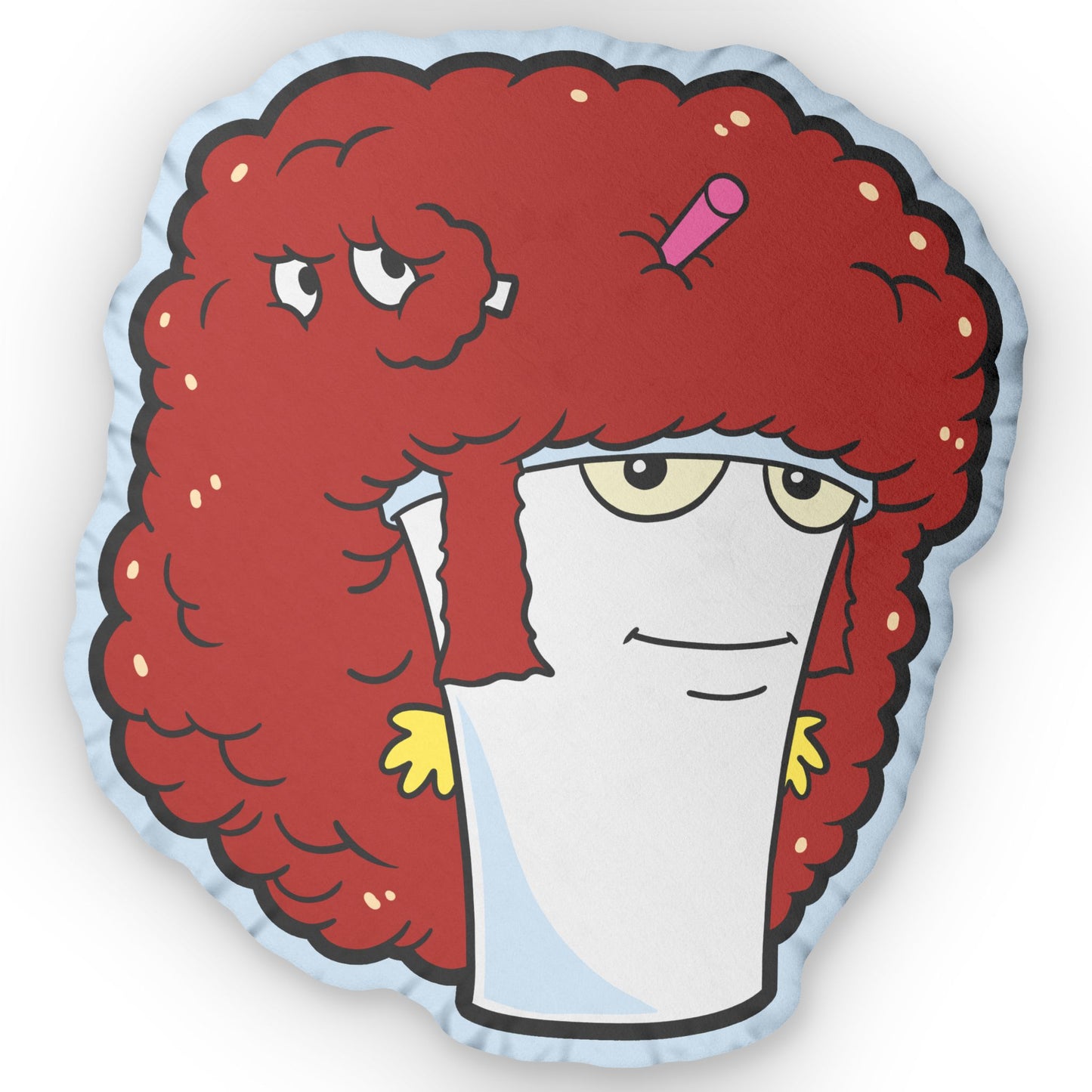 Master Perm plush throw pillow